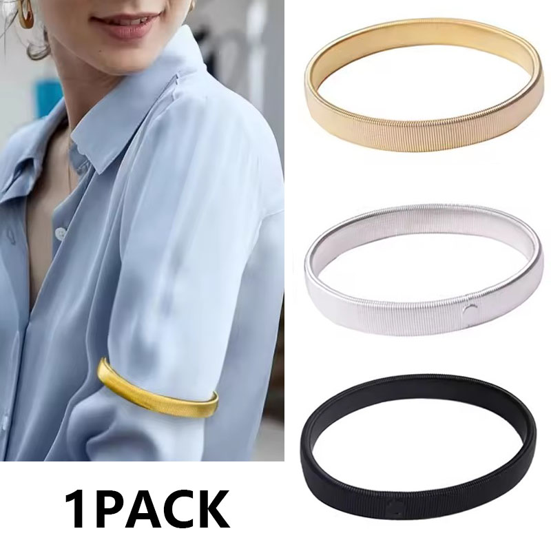 Women Accessories Holder - Adjustable Elastic Armband Shirt Sleeve Holder