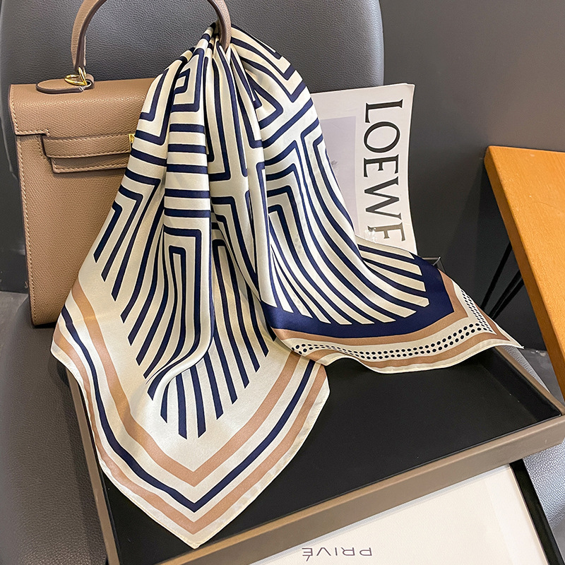 Women Accessories Brands - Luxury Brand Neckerchief Spring Square 100%