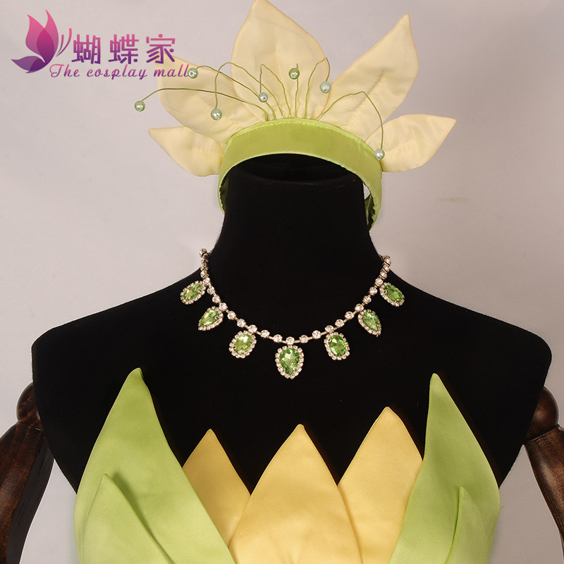 Princess Tiana Dress Cosplay C - Young Women'S Accessories recension och pris