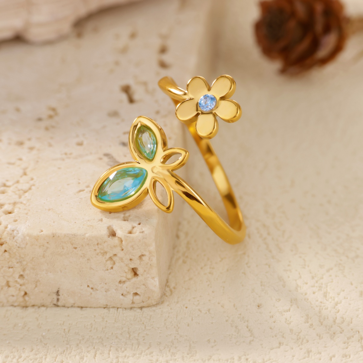 Adjustable Flower Rings for Wo - Women'S Accessories Trends 2026 recension och pris