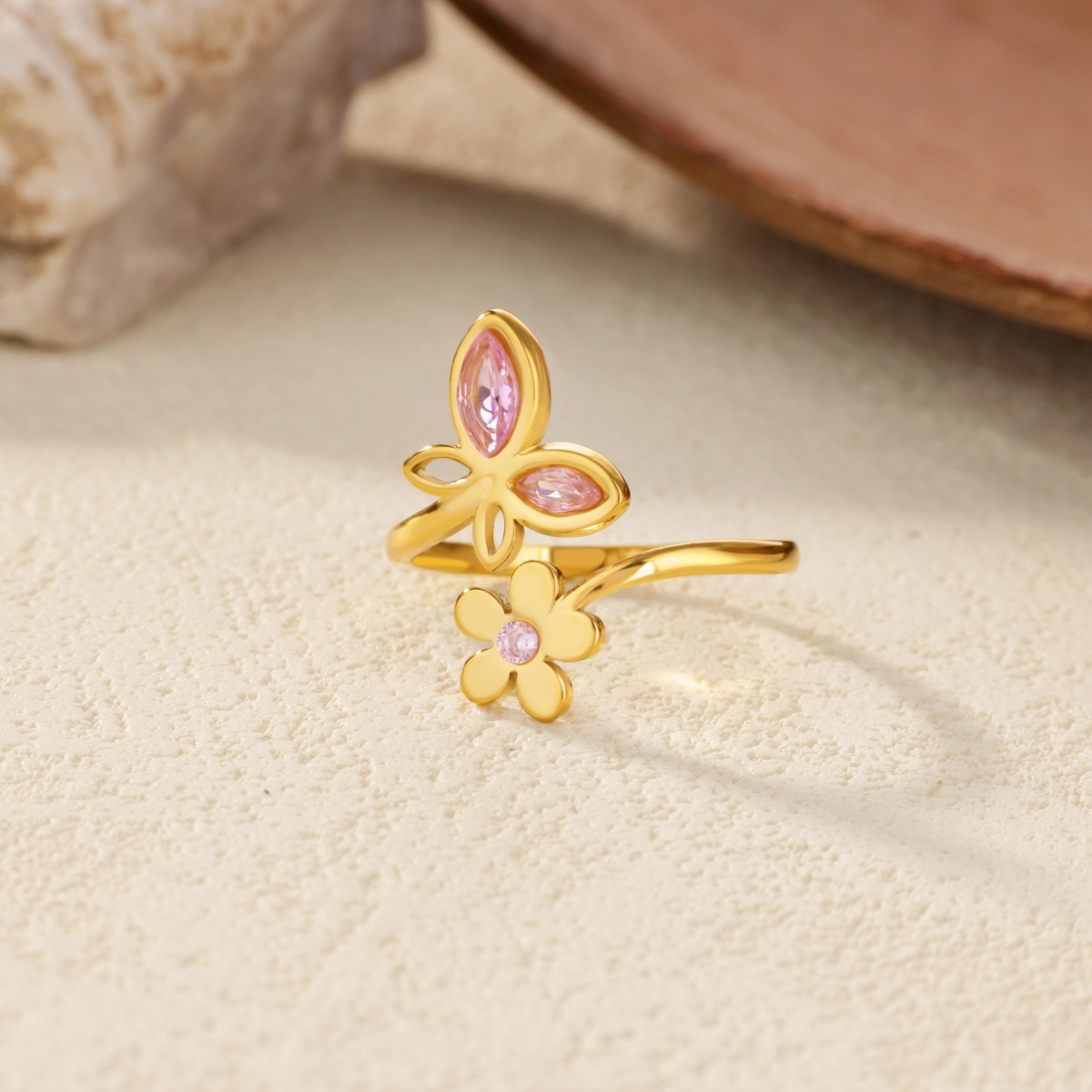 Adjustable Flower Rings for Wo - Women'S Accessories Trends 2026 recension och pris
