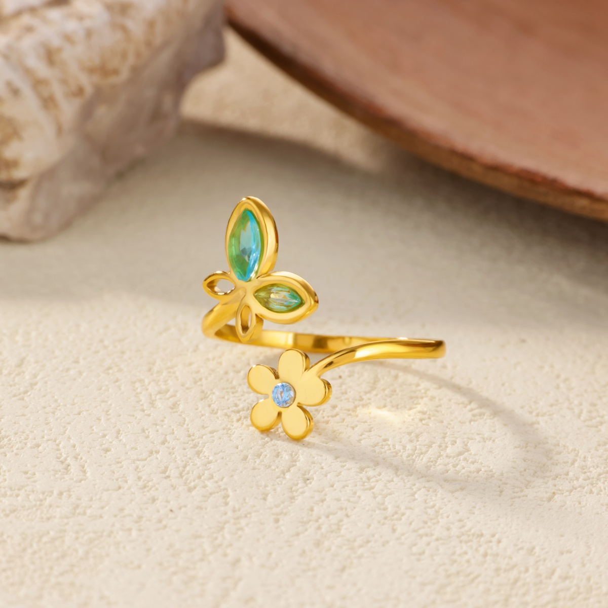 Adjustable Flower Rings for Wo - Women'S Accessories Trends 2026 recension och pris