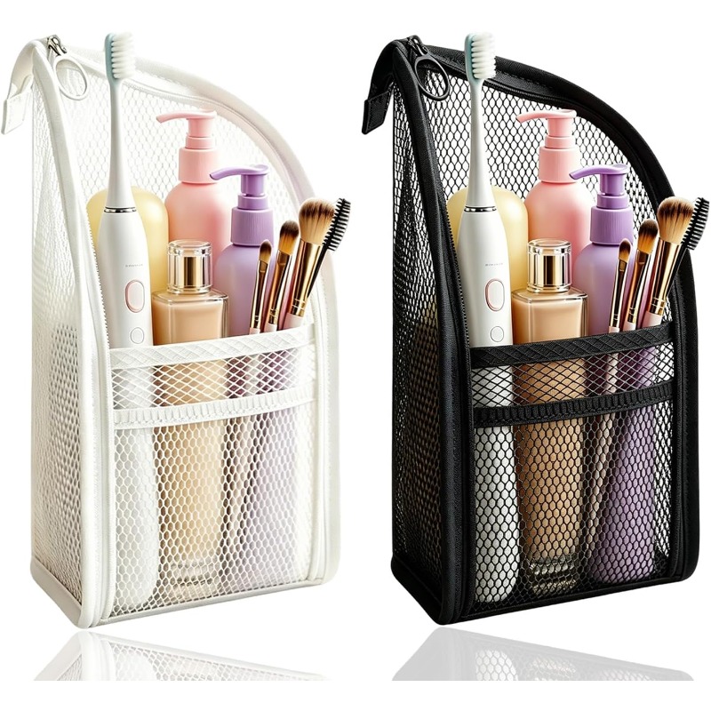 Mesh Toiletry Bag Breathable Q - Women Accessories Organizer recension och pris