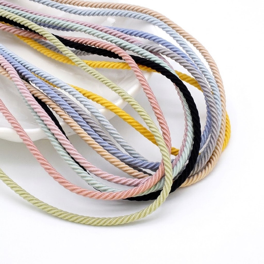 5M/Lot 2.5mm Elastic Rope Brai - Hair Band Elastic recension och pris