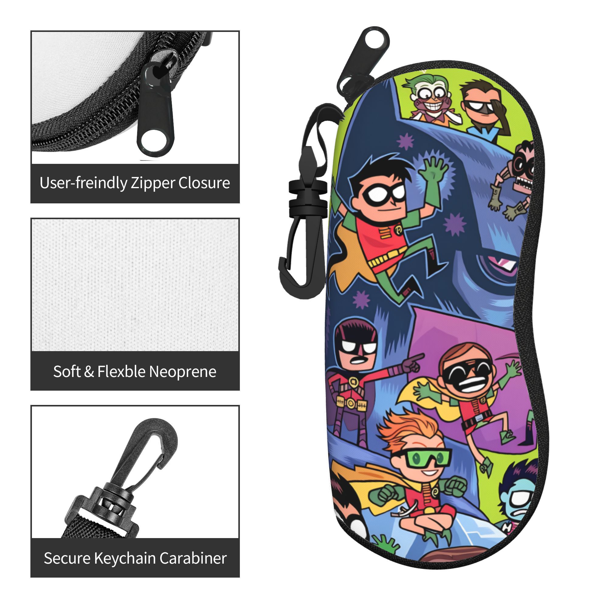 Teens Titans Go  Glasses Case  - Women'S Accessories Go Outdoors recension och pris