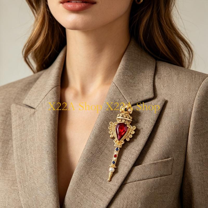 Unique Retro Magical Wand Broo - Women'S Accessories For Formal Wear recension och pris