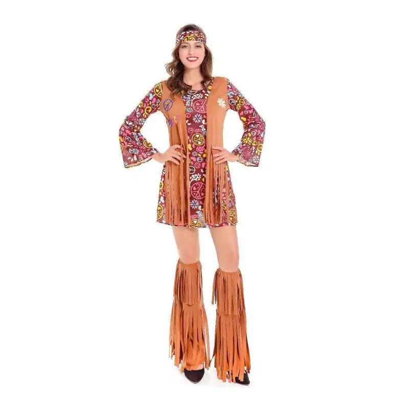 Women 60s 70s Vintage Hippie D - Women'S Accessories In The 70S recension och pris