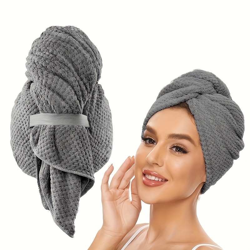 Microfiber Hair Towel Extra La - Hair Band Elastic recension och pris