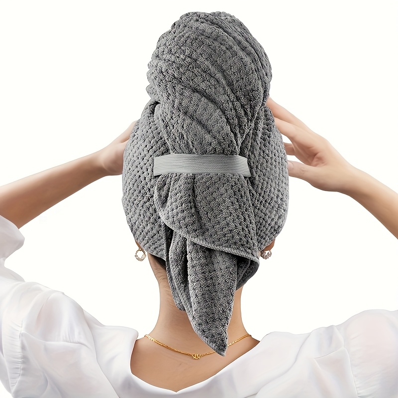 Microfiber Hair Towel Extra La - Hair Band Elastic recension och pris