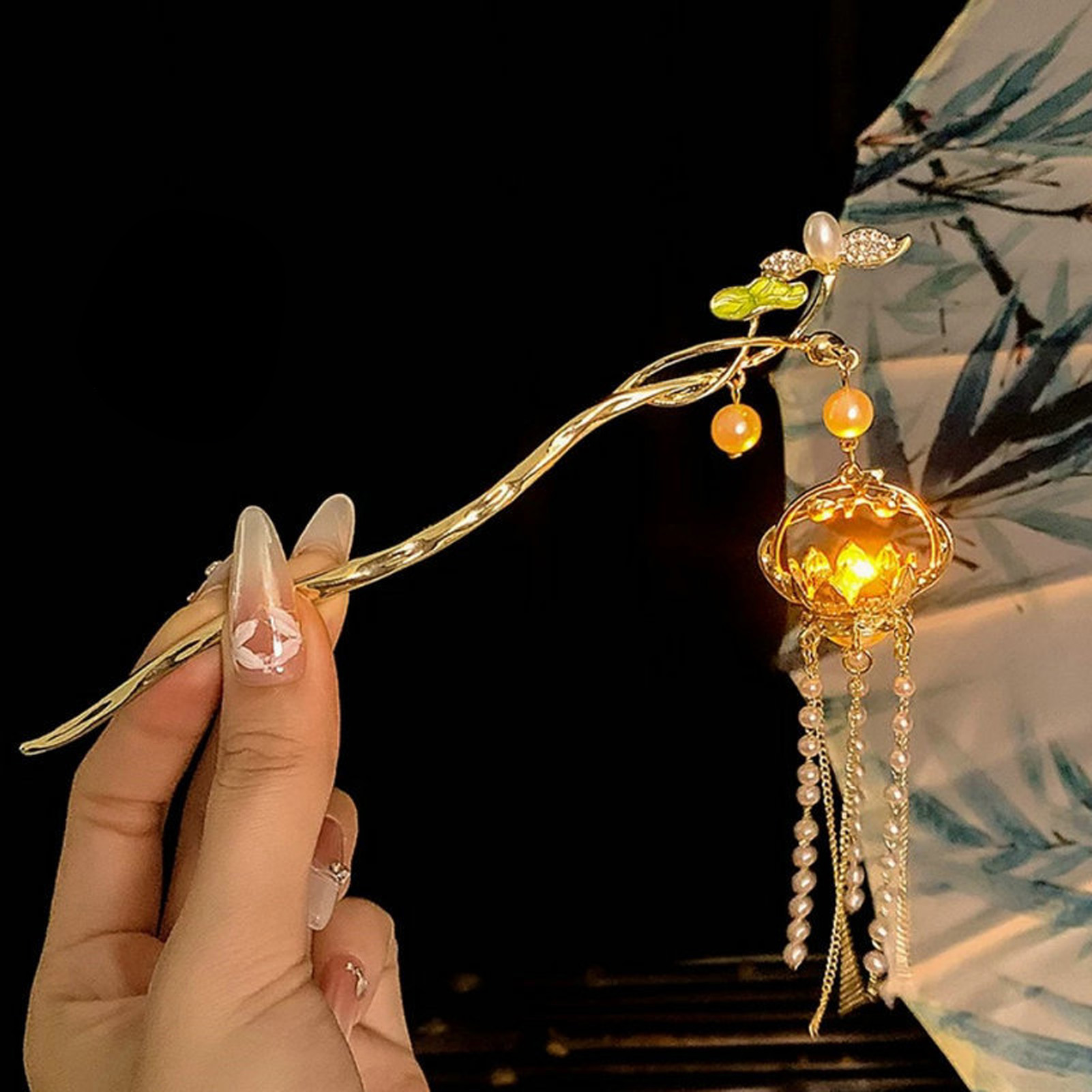 Luminous Flower Hairpin Exquis - Young Women'S Accessories recension och pris