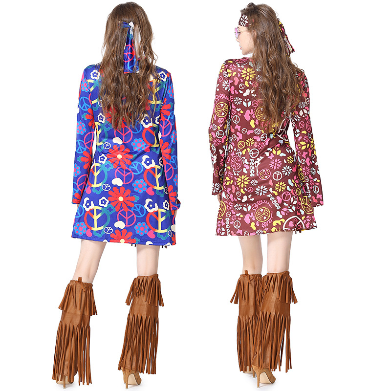 Halloween Disco Dress 70s 60s  - Women'S Accessories In The 70S recension och pris