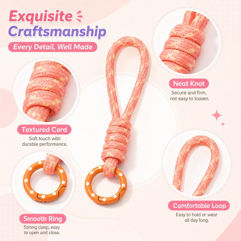 2~5pcs Colorful Braided Keycha - Women Accessories Holder recension och pris