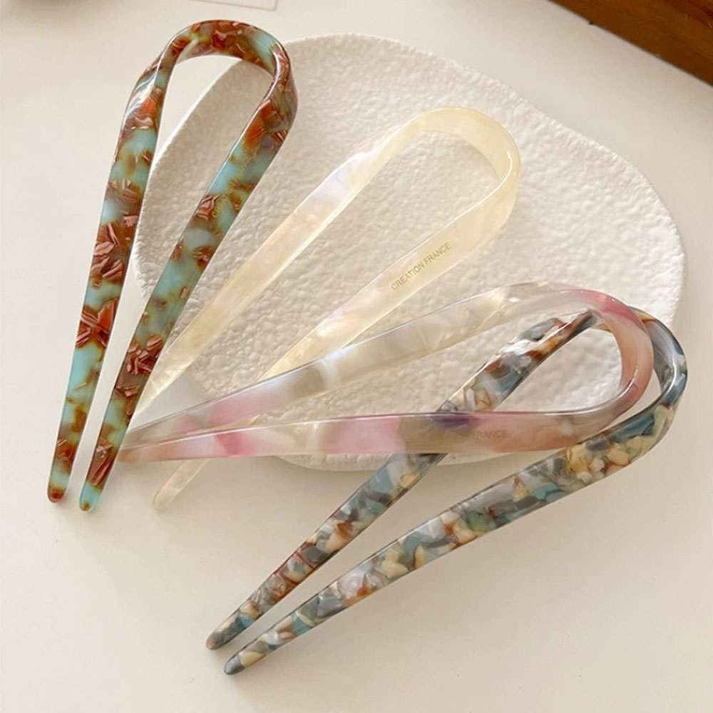 Retro U-shaped hairclip for wo - Women Accessories Trending recension och pris