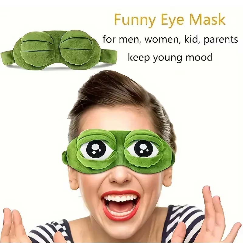 Frog Shaped Eye Mask Party Gam - Young Women'S Accessories recension och pris