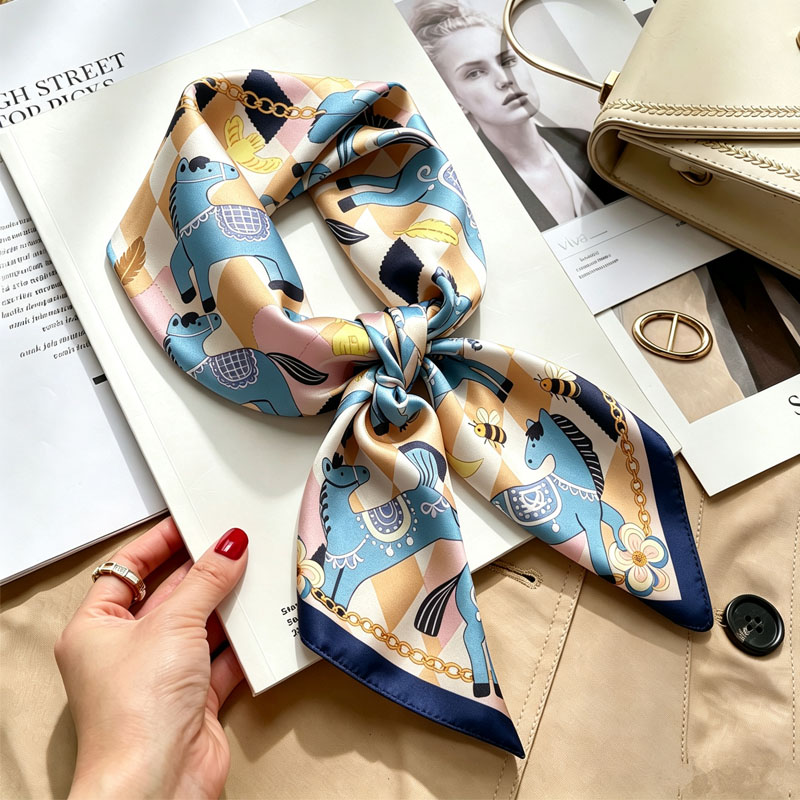 Ladies Handkerchiefs Hair Silk - Women Accessories Brands recension och pris