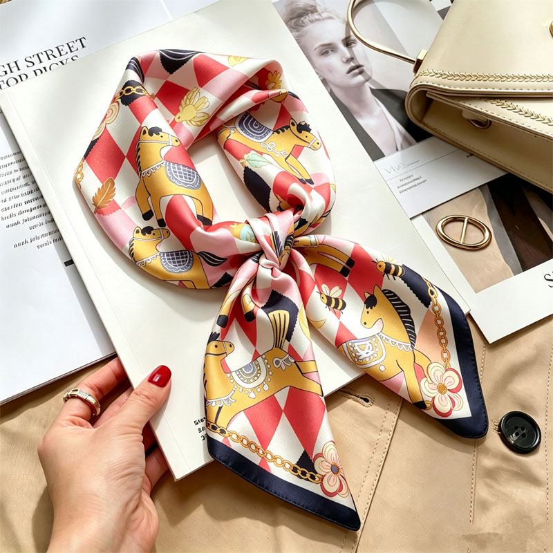 Ladies Handkerchiefs Hair Silk - Women Accessories Brands recension och pris