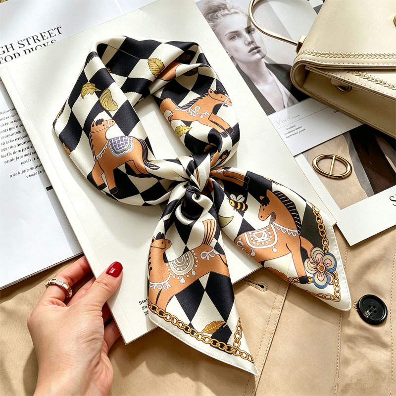 Ladies Handkerchiefs Hair Silk - Women Accessories Brands recension och pris
