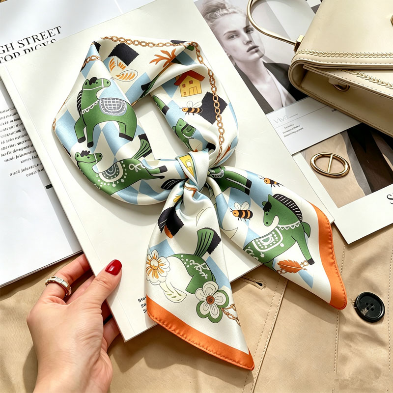 Ladies Handkerchiefs Hair Silk - Women Accessories Brands recension och pris