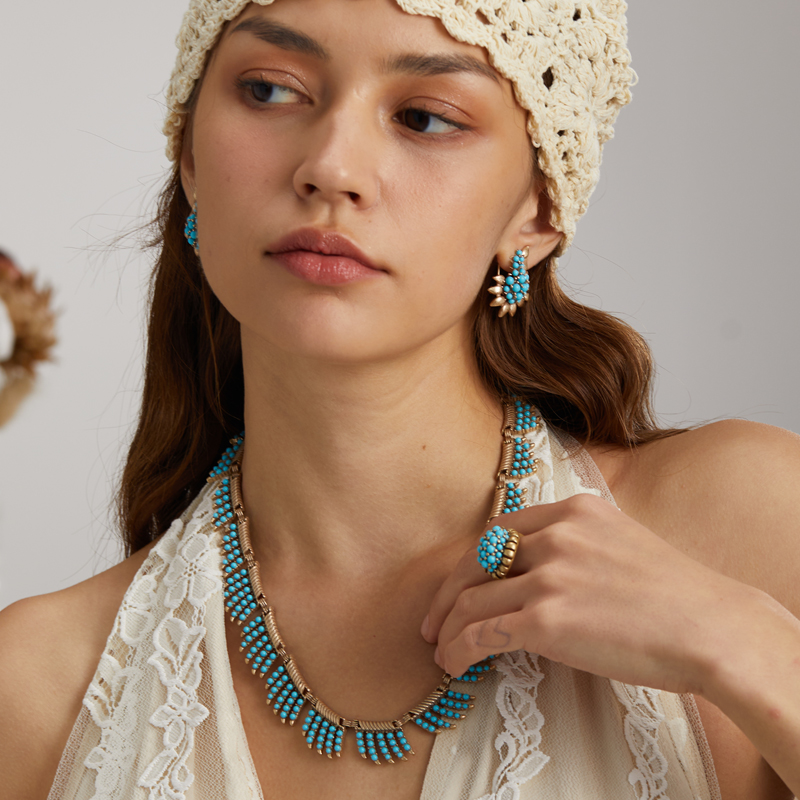 Bohemian Jewelry Vintage Blue  - Women'S Accessories Trends 2026 recension och pris