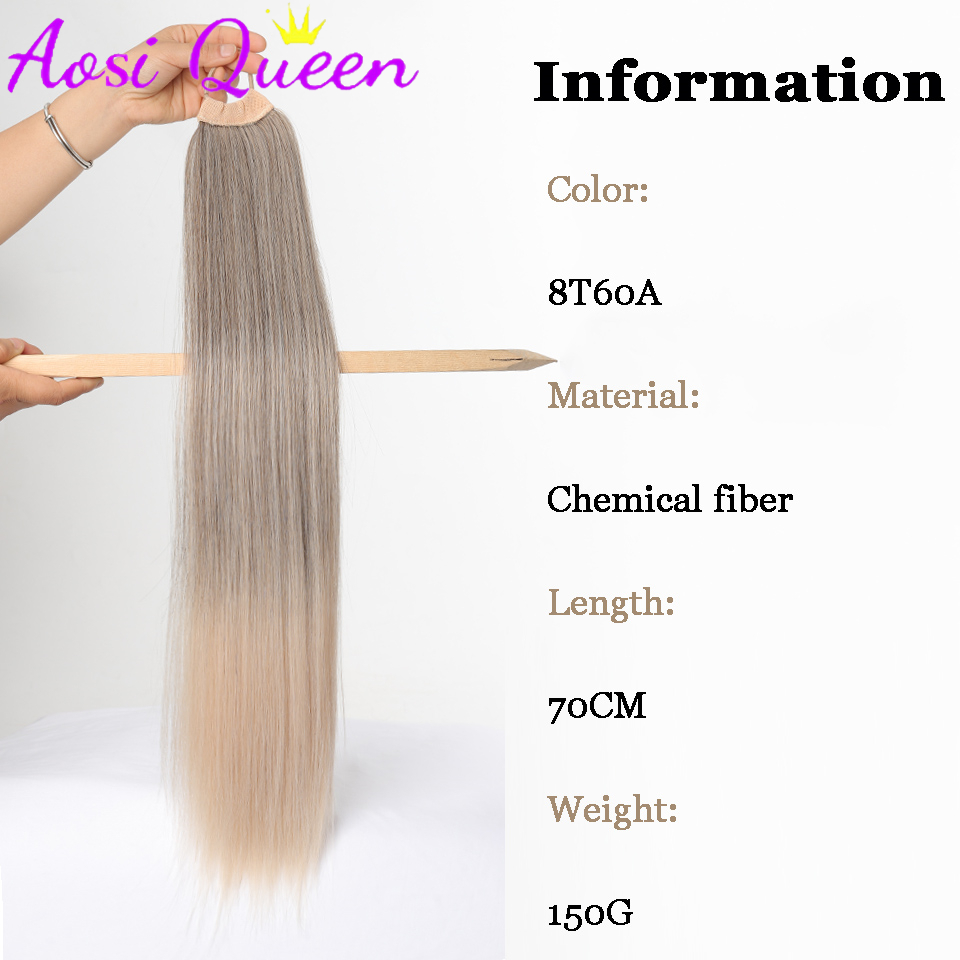 AOSI  Wig Ponytail Female 2024 - Hair Band Elastic recension och pris