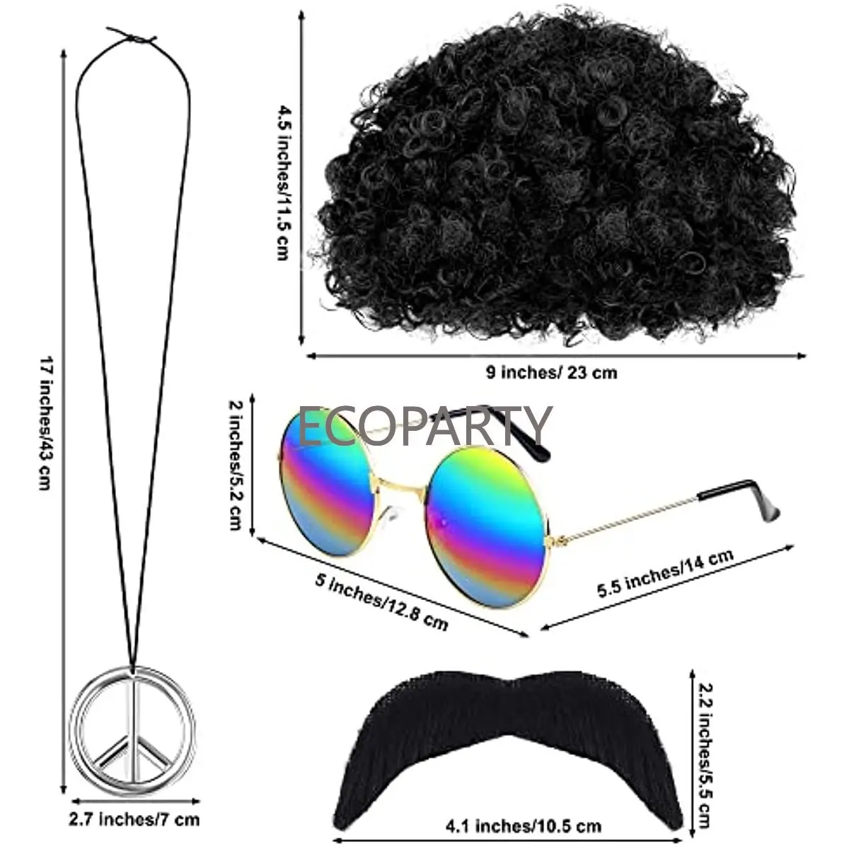 Hippie Costume Accessories 70s - Women'S Accessories In The 70S recension och pris