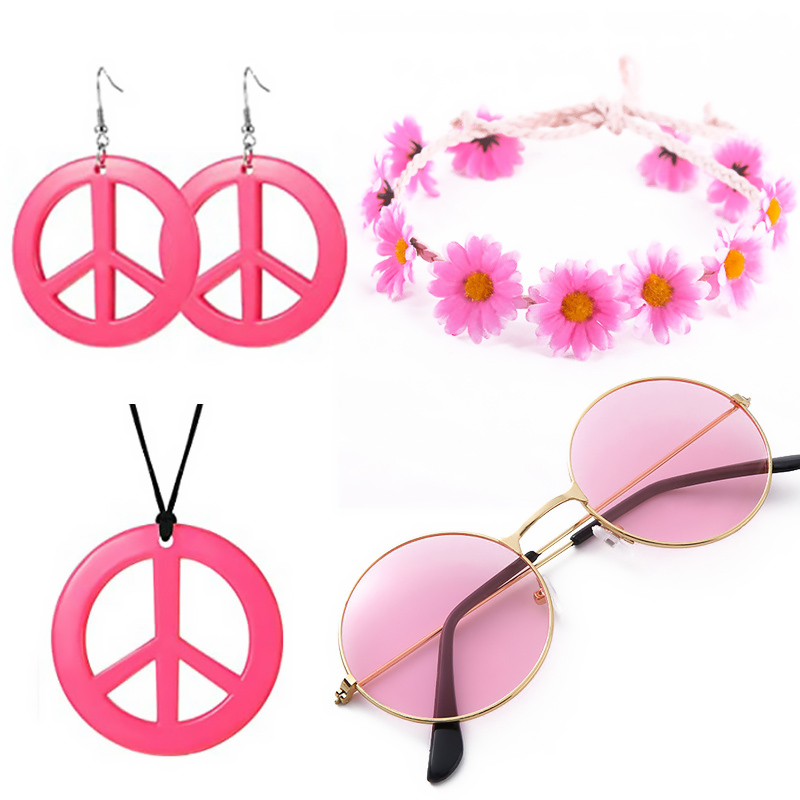 60s 70s Costume for Women Disc - Women'S Accessories In The 70S recension och pris
