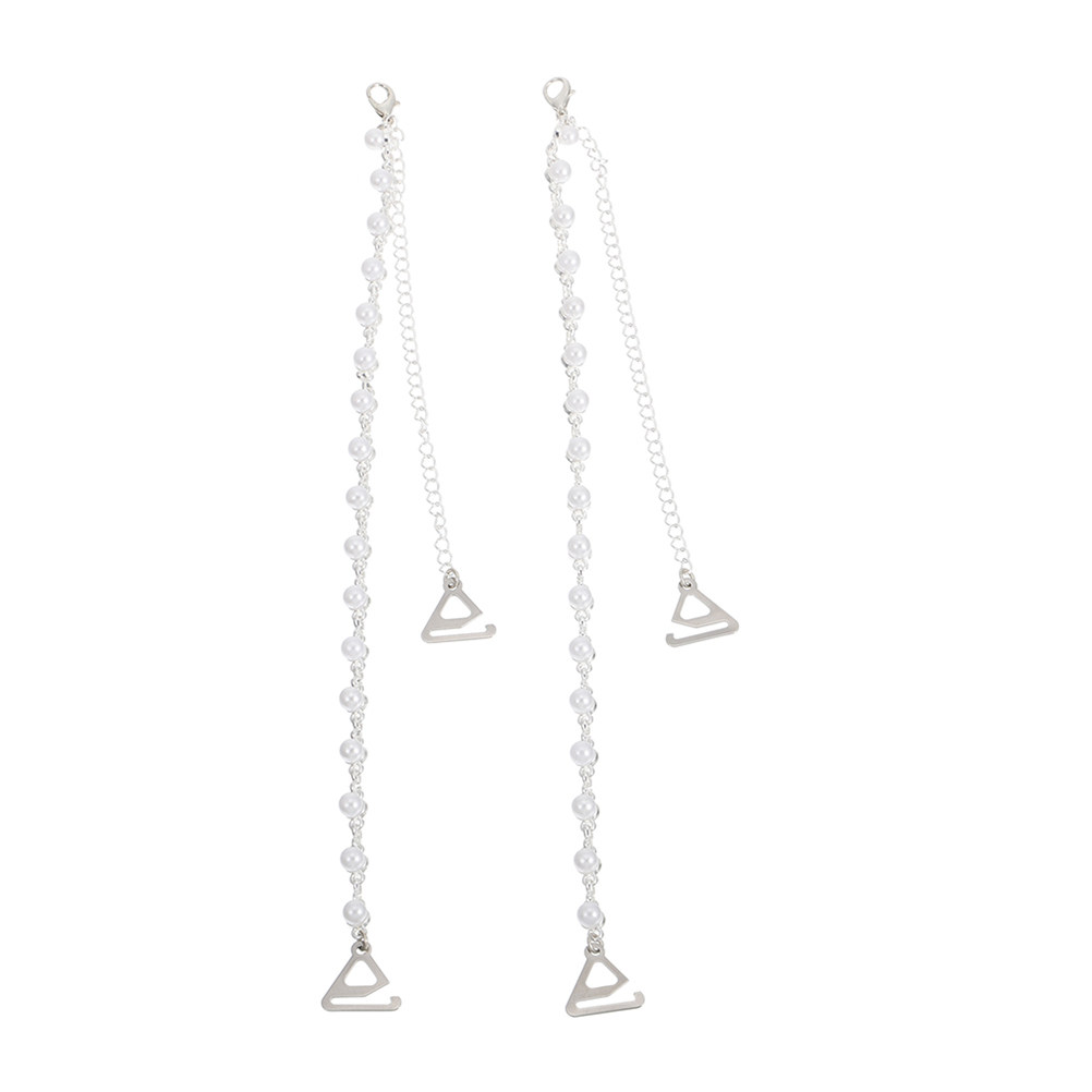 1Pair Pearl Bra Straps Rose Fl - Women Accessories Holder recension och pris