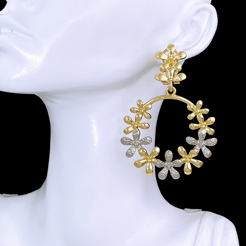 Women Big Drop Earrings 18K Go - Women'S Accessories Trends 2026 recension och pris