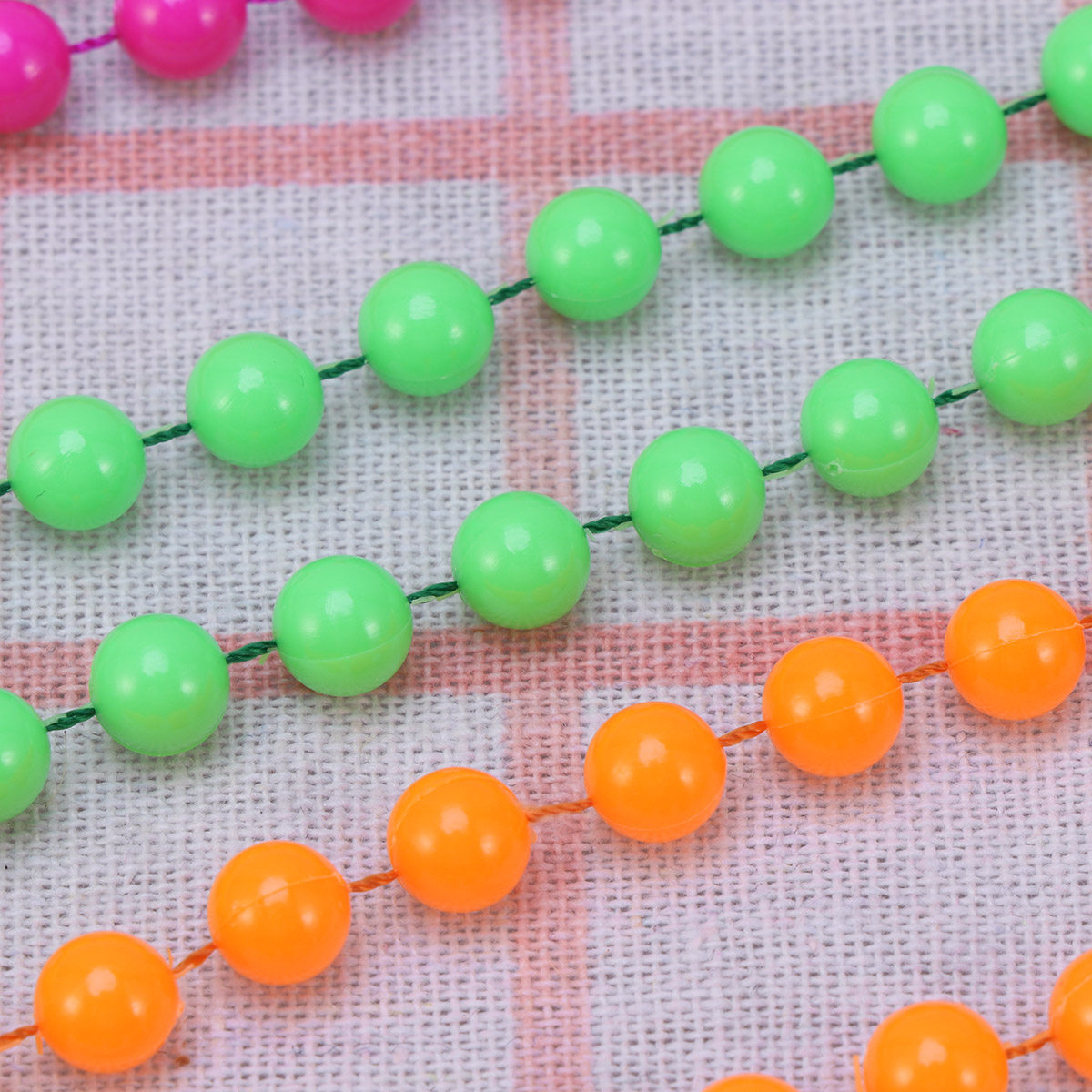 4Pcs Plastic Bead Necklace Wom - Women'S Accessories In The 70S recension och pris