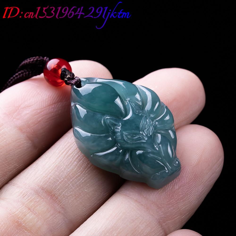 Natural Burmese Jadeite Fox Pe - Women Accessories Trending recension och pris