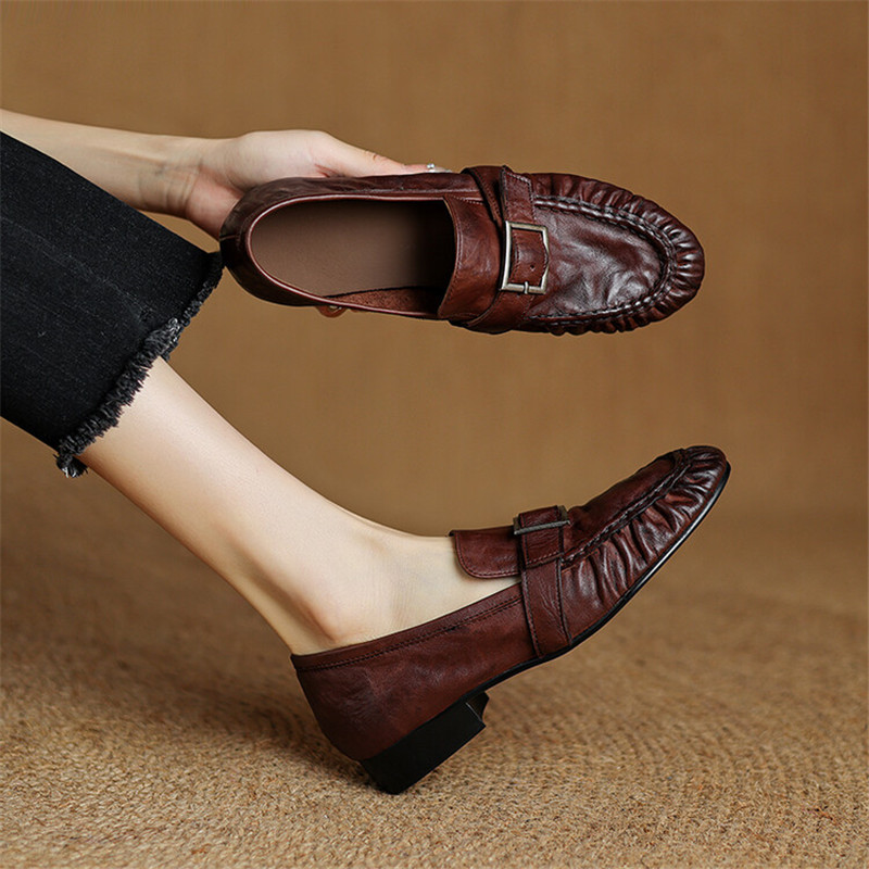 New Autumn Genuine Leather Wom - Women'S Shoes And Accessories recension och pris