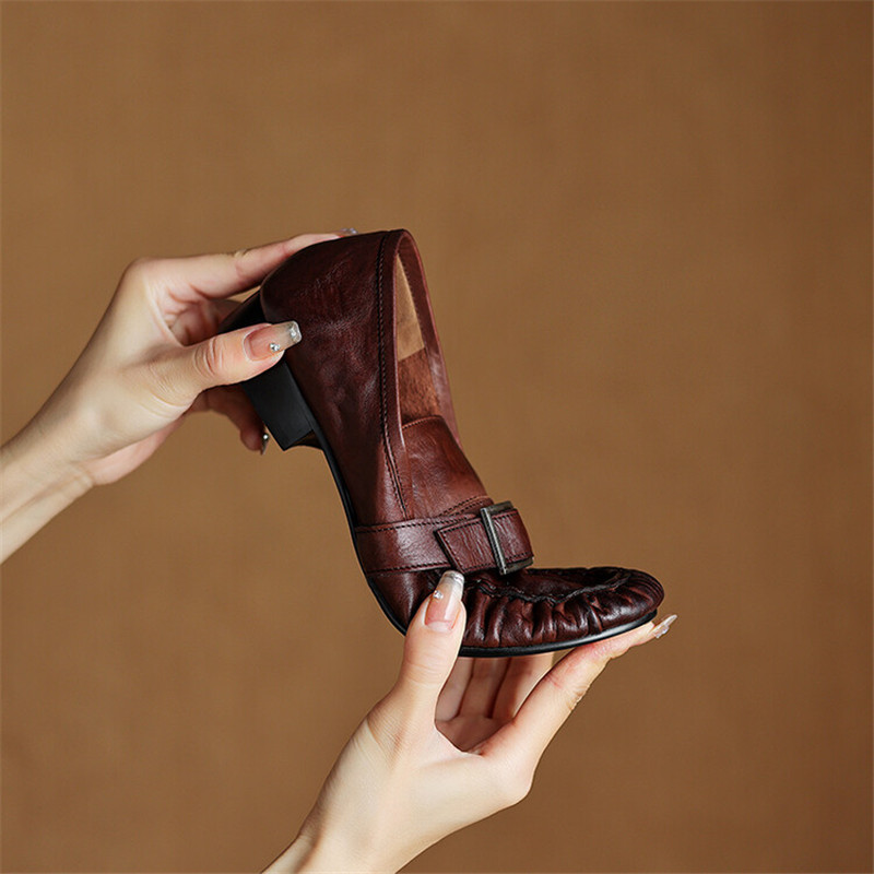 New Autumn Genuine Leather Wom - Women'S Shoes And Accessories recension och pris