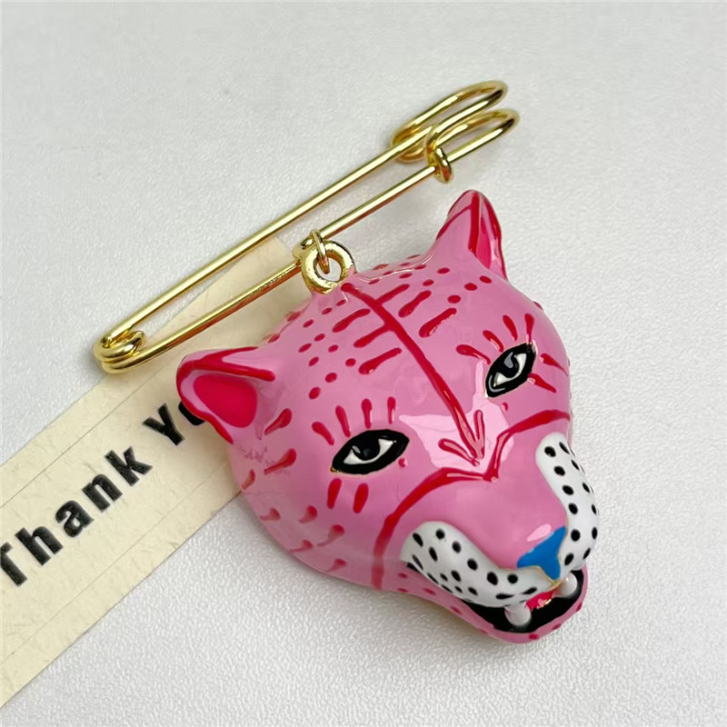 Elegant Enamel Tiger Brooch Pi - Women'S Accessories For Formal Wear recension och pris