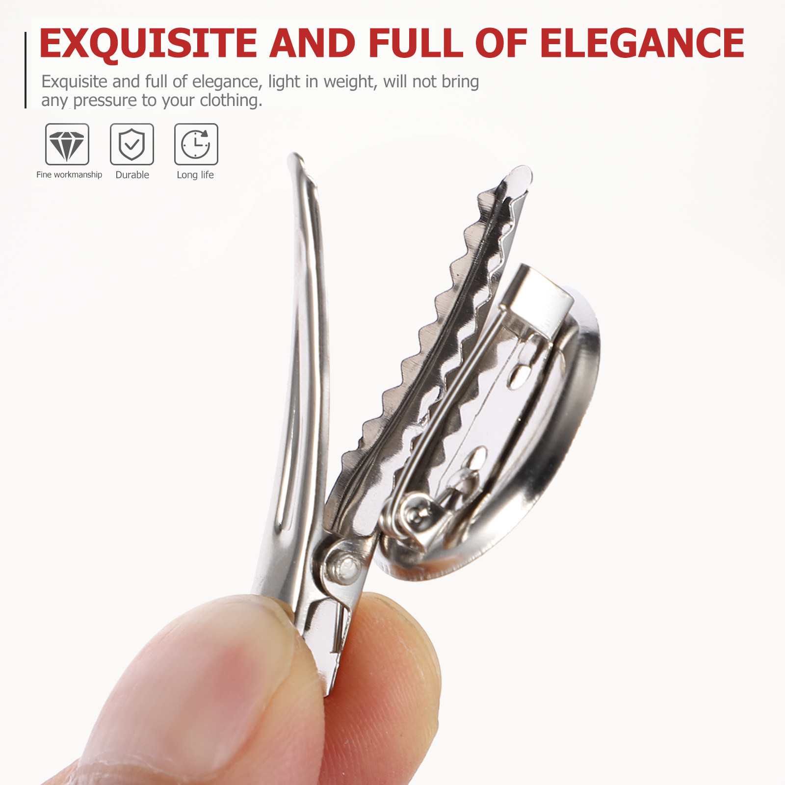 40Pcs Brooch Pin Tray Clips St - Women'S Clothing And Accessories recension och pris