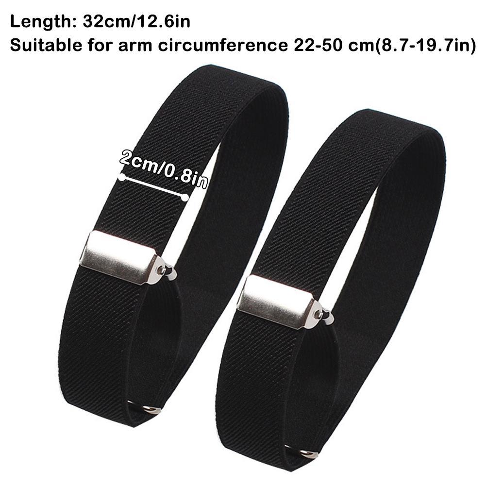 2pcs Adjustable Elastic Armban - Women Accessories Holder recension och pris