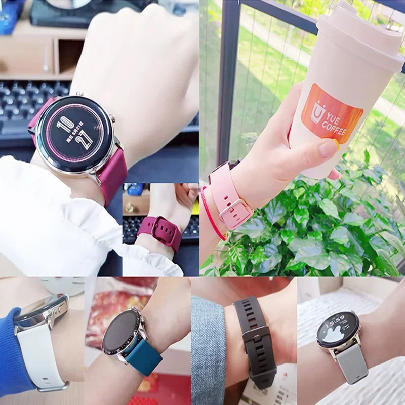 Silicone Band For Amazfit GTS/ - Women'S Accessories New Balance recension och pris