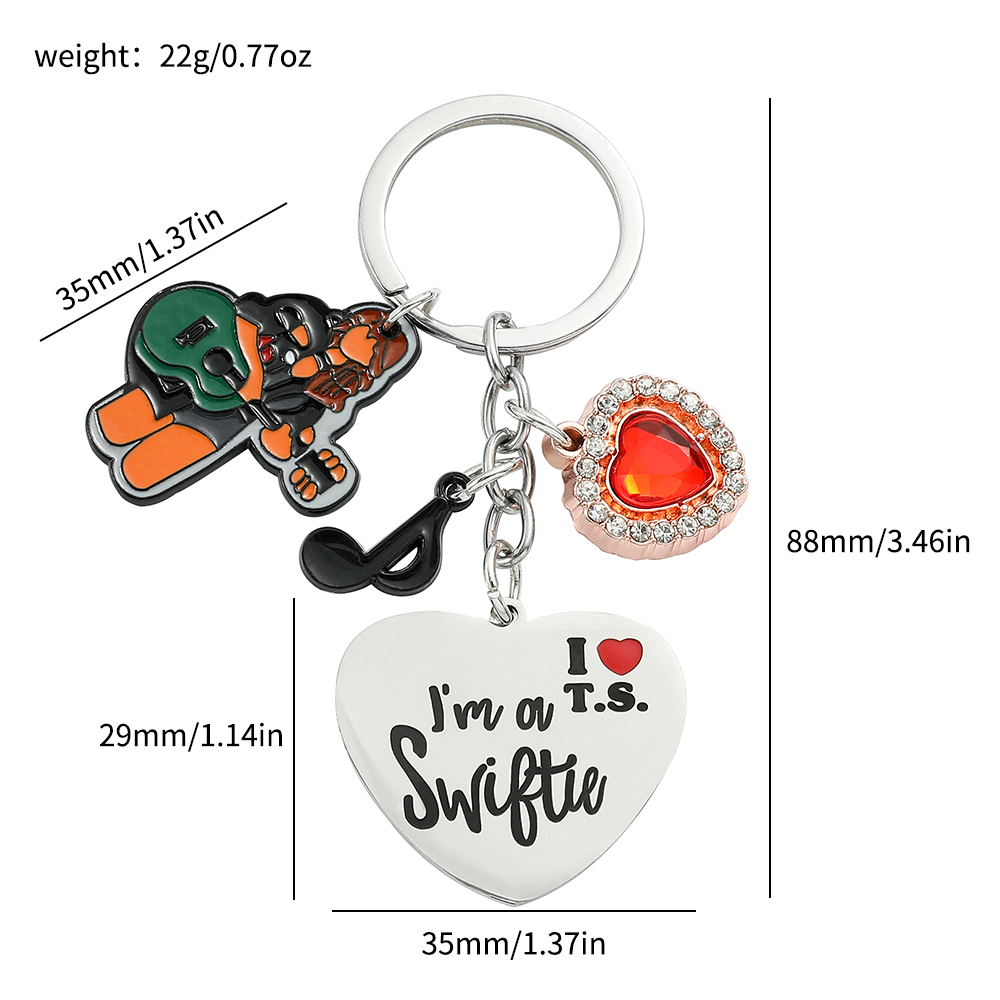 Taylor Keychain Fans Collect S - Women Accessories Holder recension och pris