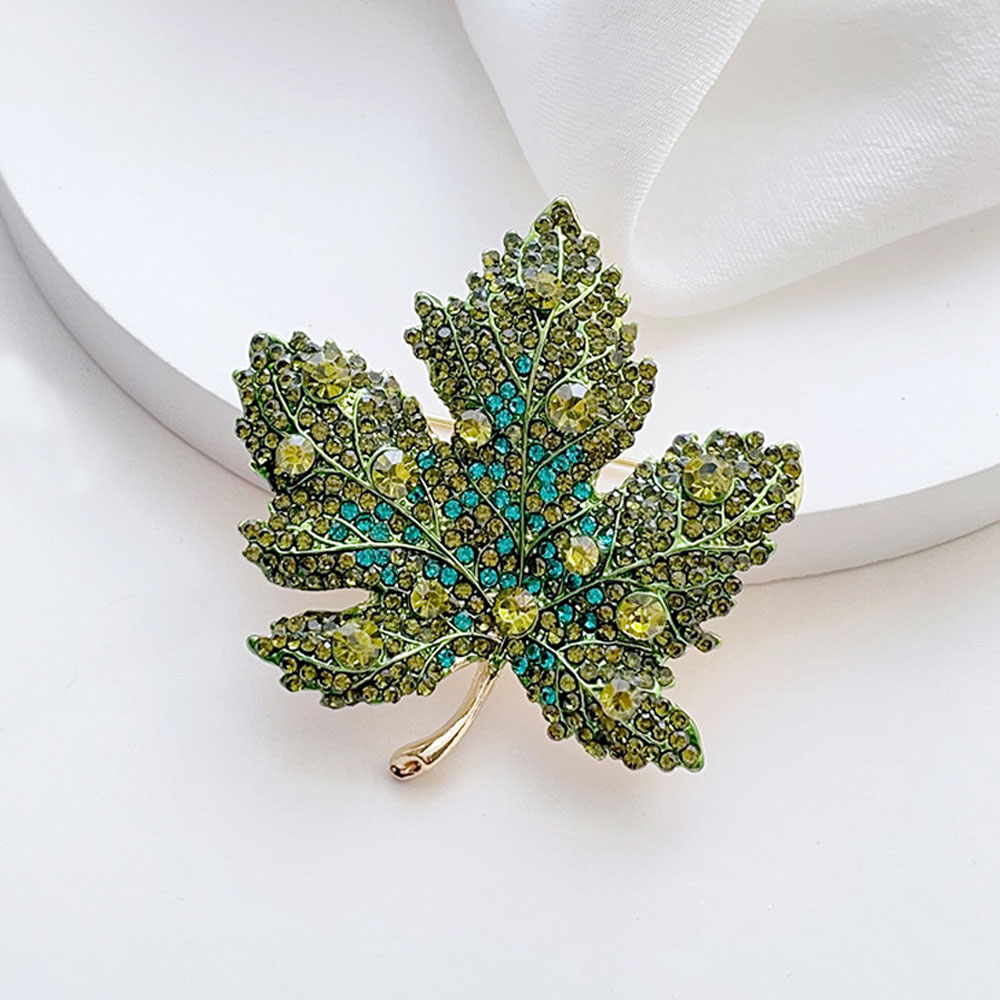 High-End Rhinestone Maple Leaf - Women'S Accessories For Formal Wear recension och pris