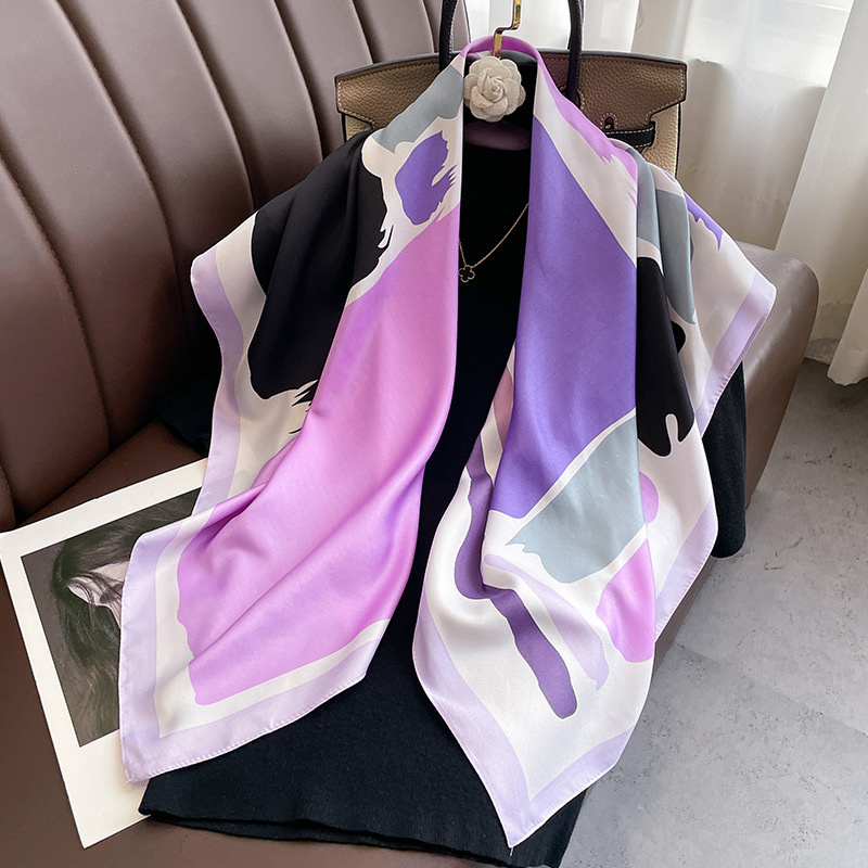 90*90cm Luxury Brand Silk Squa - Women Accessories Brands recension och pris