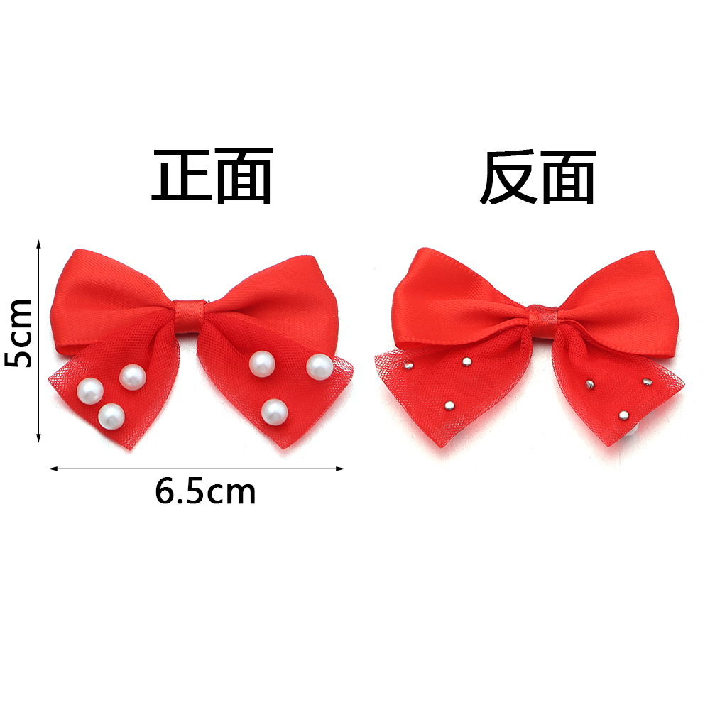 6pcs 6x6.5cm Satin Gauze Pearl - Women'S Clothing And Accessories recension och pris