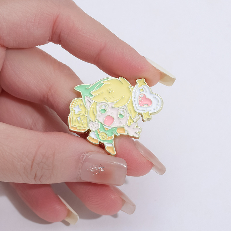 Adventure Game Badges Enamel P - Women'S Clothing And Accessories recension och pris