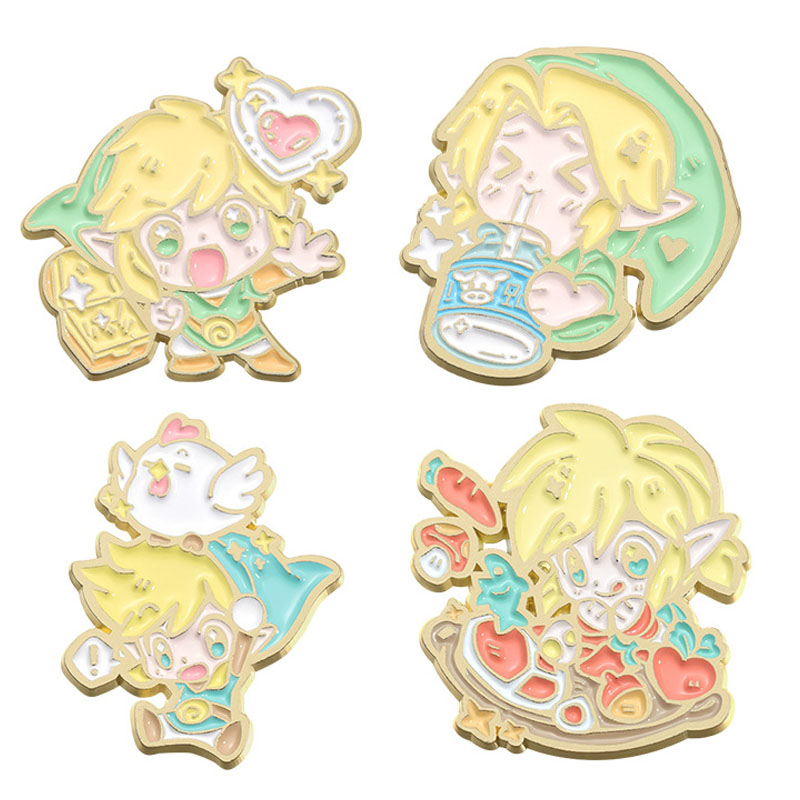 Adventure Game Badges Enamel P - Women'S Clothing And Accessories recension och pris