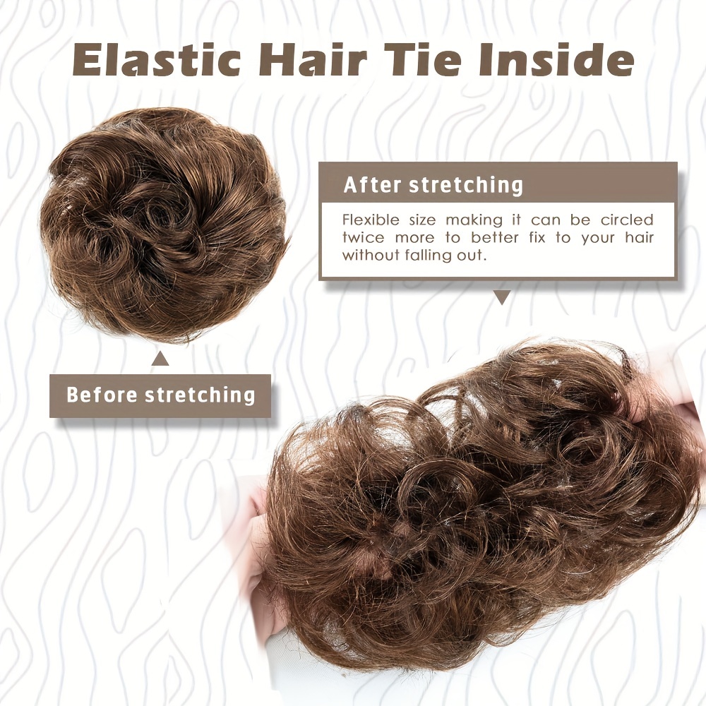 4 Inch Brazilian Human Hair Me - Hair Band Elastic recension och pris