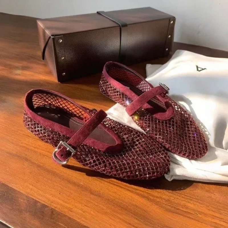 Hollow Rhinestone Baotou Sanda - Women'S Shoes And Accessories recension och pris