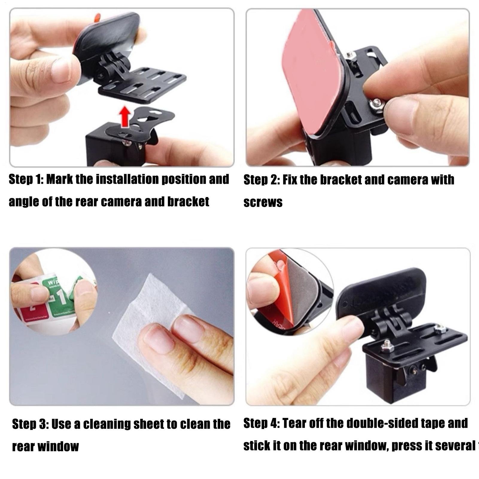 Rear Dash Cam Window Mount Sta - Women Accessories Holder recension och pris