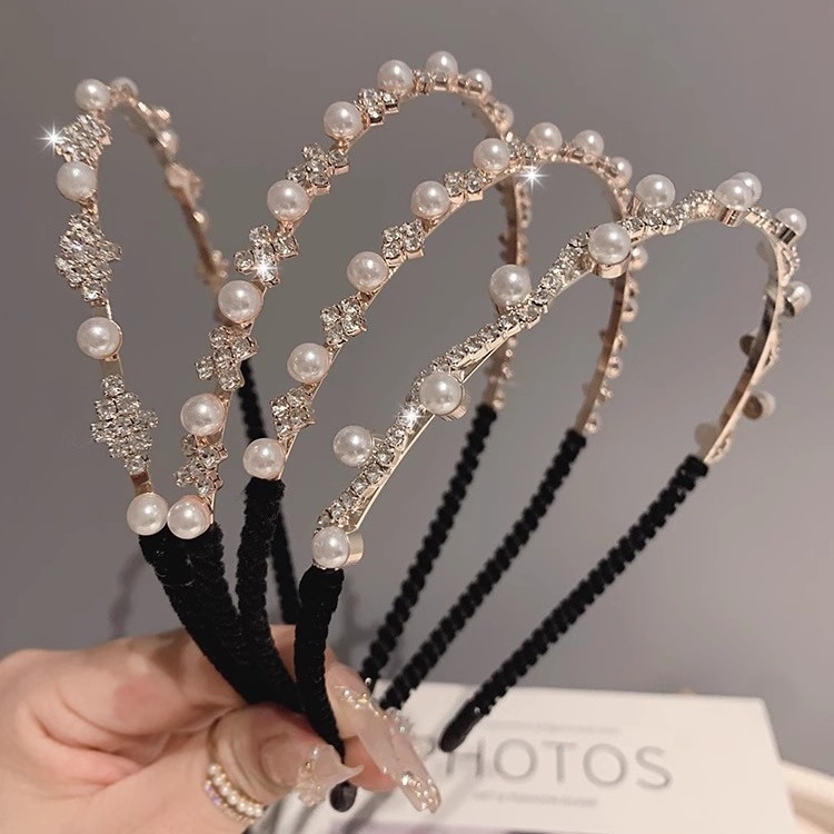 Retro pearl rhinestone fine ed - Women'S Accessories Go Outdoors recension och pris