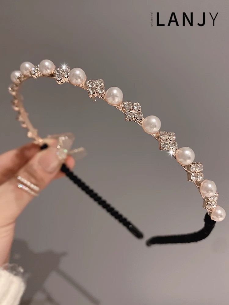 Retro pearl rhinestone fine ed - Women'S Accessories Go Outdoors recension och pris