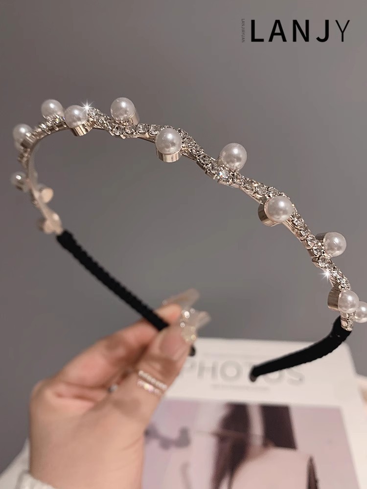 Retro pearl rhinestone fine ed - Women'S Accessories Go Outdoors recension och pris