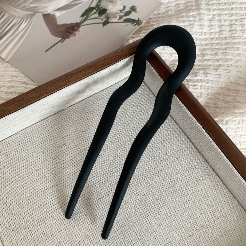 1/4pcs Simple Frosted U-Shaped - Women Accessories Trending recension och pris
