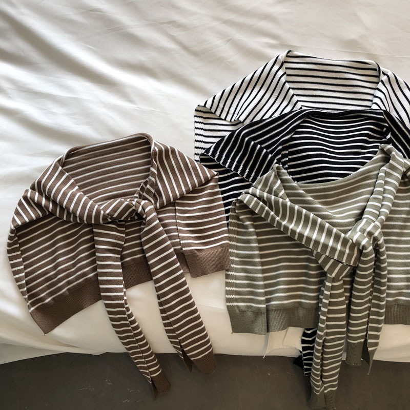 Women New Striped Knitted Smal - Women'S Accessories Go Outdoors recension och pris